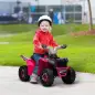 Quad Eléctrico para Niños de 18-36 Meses con Avance y Retroceso Velocidad de 2,5 km/h 70x41,5x48,5 cm Rosa