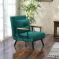 Sofá Cama Individual Plegable Silla Cama Convertible 3 en 1 Respaldo Ajustable de 5 Niveles y Almohada 63x73x81 cm Verde