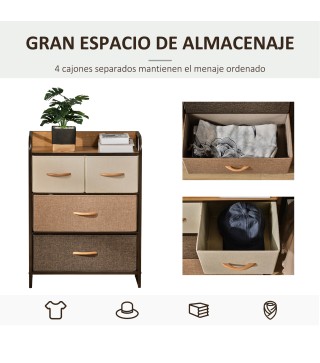 Cómoda de Tela