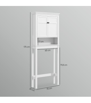 Estante sobre Inodoro