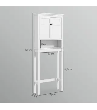 Estante sobre Inodoro