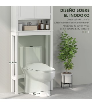 Estante sobre Inodoro