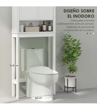 Estante sobre Inodoro