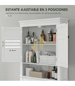 Estante sobre Inodoro