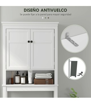 Estante sobre Inodoro