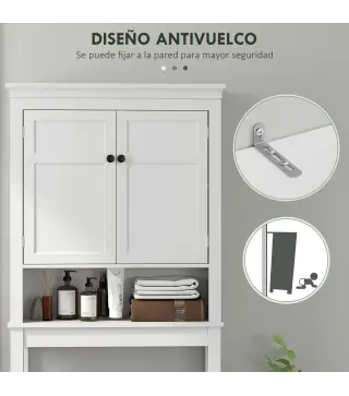 Estante sobre Inodoro