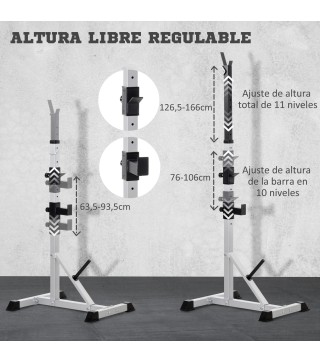 Soporte Barras Pesas