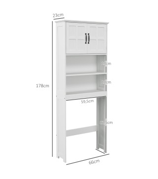 Mueble sobre Inodoro