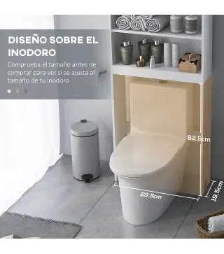 Mueble sobre Inodoro