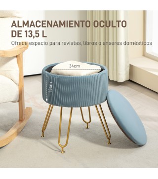 Taburete con Almacenaje