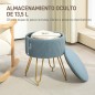 Taburete con Almacenaje Taburete con Almacenaje