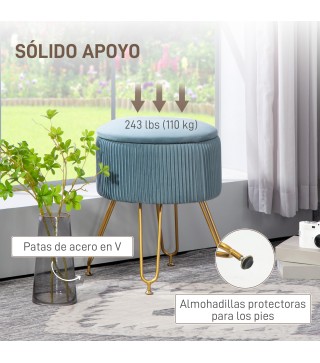 Taburete con Almacenaje