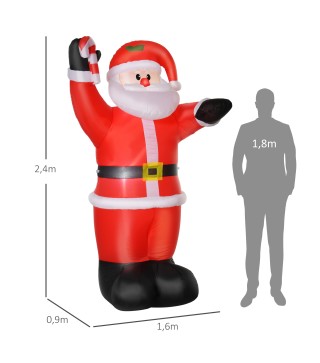 Papá Noel Hinchable