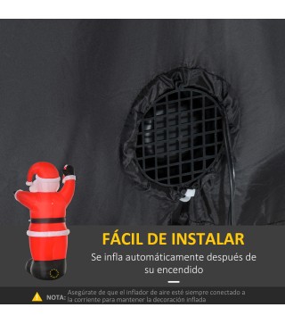 Papá Noel Hinchable