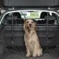 Barrera Protectora de Coche para Perros Reja de Protección Universal de Acero para Maletero Equipaje Automóvil Ajustable en Anch