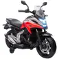 Moto Eléctrica para Niños de +3 Años con Licencia Honda con USB MP3 Luz LED y Velocidad 3 km/h Carga 30 kg Rojo
