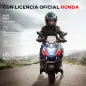 Moto Eléctrica para Niños de +3 Años con Licencia Honda con USB MP3 Luz LED y Velocidad 3 km/h Carga 30 kg Rojo