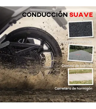 Moto Eléctrica para Niños de +3 Años con Licencia Honda con USB MP3 Luz LED y Velocidad 3 km/h Carga 30 kg Rojo