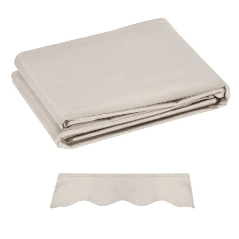 Techo de Repuesto para Toldo 2,8x2,5 m con Protección UV 50+ Impermeable para Patio Terraza Jardín Crema