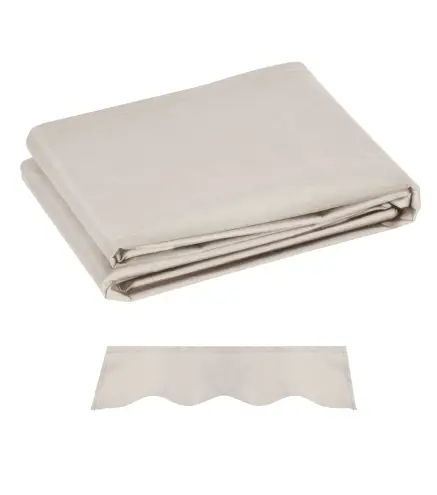 Techo de Repuesto para Toldo 2,8x2,5 m con Protección UV 50+ Impermeable para Patio Terraza Jardín Crema