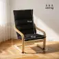 Sillón de Salón Moderno con Respaldo Alto Acolchado Patas de Madera y Tapizado en Terciopelo 67x83x105 cm Negro Sillón de Salón Moderno con Respaldo Alto Acolchado Patas de Madera y Tapizado en Terciopelo 67x83x105 cm Negro