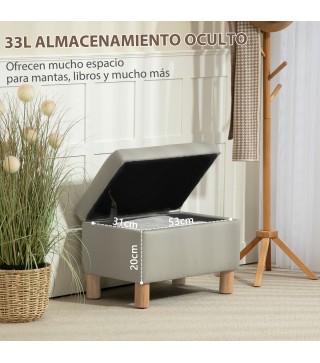 Taburete con Almacenaje