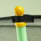 Cama Elástica Infantil Trampolín para Niños +3 Años con Red de Seguridad Ø163,5x190 cm Verde