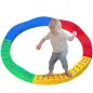 Vigas de Equilibrio para Niños de +3 Años de 8 Piezas Base Antideslizante para Entrenamiento de Equilibrio Multicolor