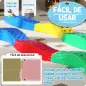 Vigas de Equilibrio para Niños de +3 Años de 8 Piezas Base Antideslizante para Entrenamiento de Equilibrio Multicolor