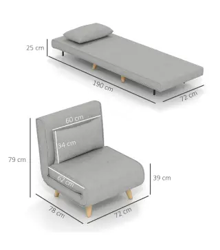 Sofá Cama Individual