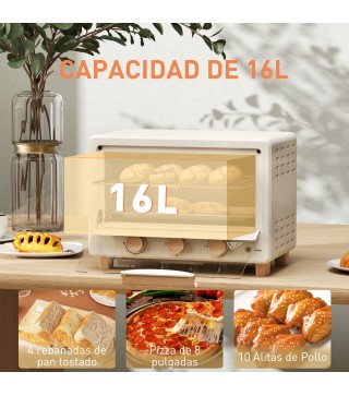 Horno Eléctrico Sobremesa