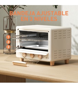 Horno Eléctrico Sobremesa