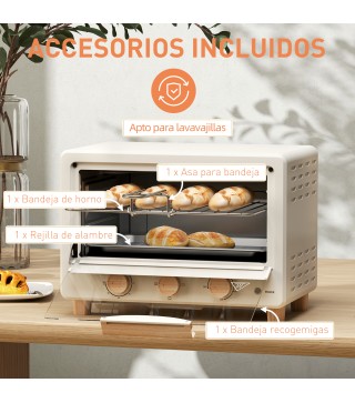 Horno Eléctrico Sobremesa