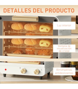 Horno Eléctrico Sobremesa