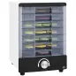 Deshidratador de Alimentos 350W con 7 Bandejas Temperatura Ajustable 40-70 ℃ para Frutas Golosinas para Mascotas Blanco Deshidratador de Alimentos 350W con 7 Bandejas Temperatura Ajustable 40-70 ℃ para Frutas Golosinas para Mascotas Blanco