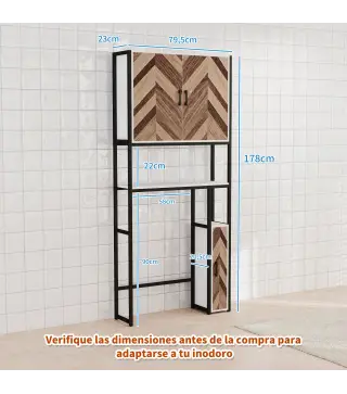 Mueble sobre Inodoro