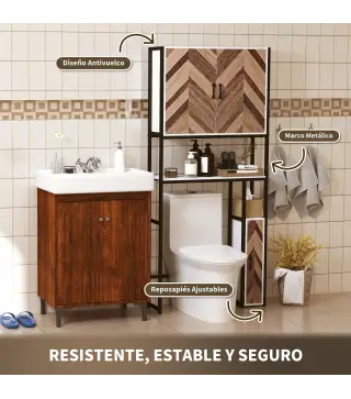 Mueble sobre Inodoro