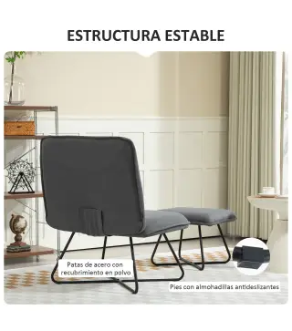 Sillón con Reposapiés
