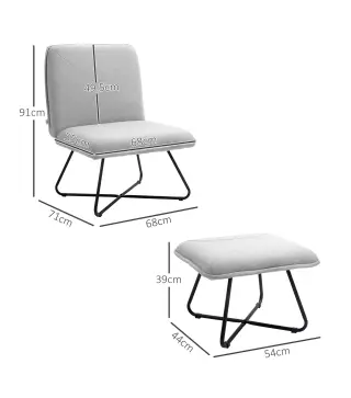 Sillón con Reposapiés