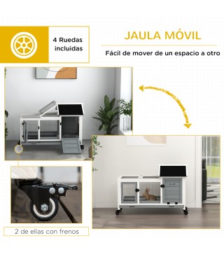 Conejera de Madera
