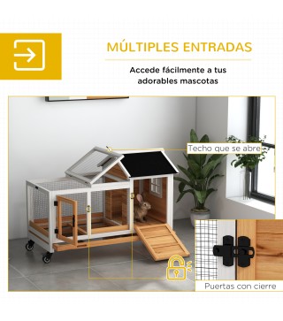 Conejera de Madera
