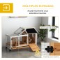 Conejera de Madera Conejera de Madera