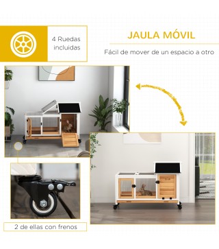 Conejera de Madera