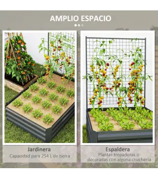Jardinera con Celosía