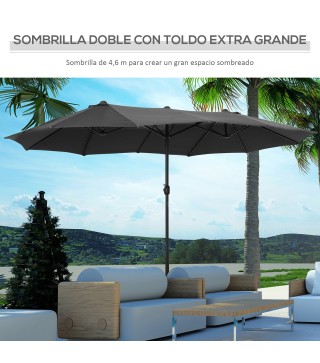 Sombrilla Doble