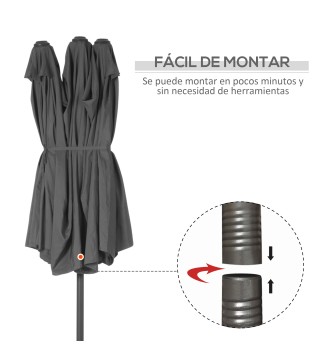 Sombrilla Doble