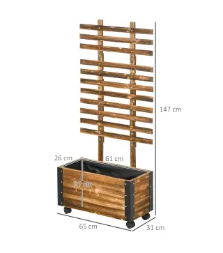 Jardinera con Celosía