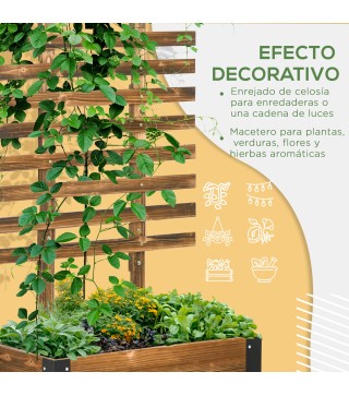 Jardinera con Celosía