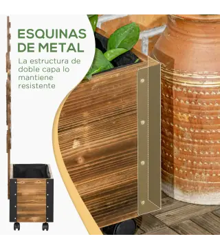 Jardinera con Celosía