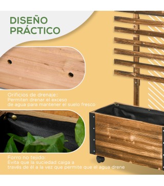 Jardinera con Celosía